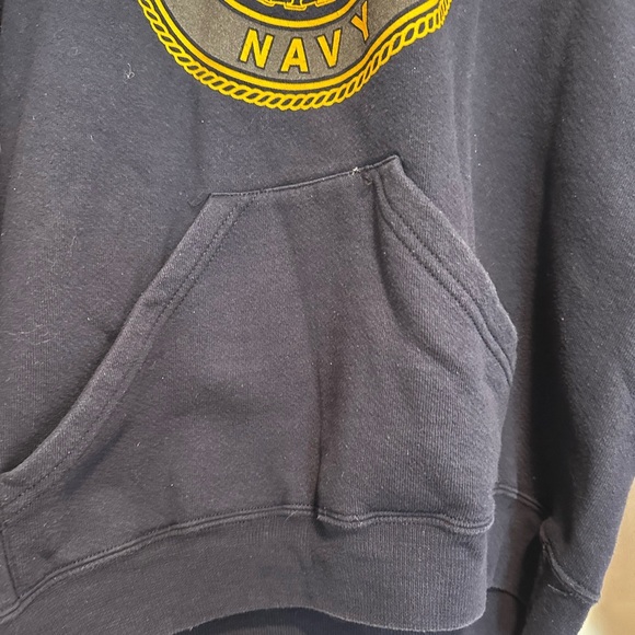 Vintage 90’s Reflective size: large. US Navy Hoodie Logo Sweatshirt. - Picture 11 of 12